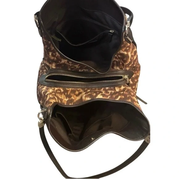 Coach Madison Ocelot Phoebe Shoulder Bag – Brown Leopard Print | EUC - Picture 10 of 12